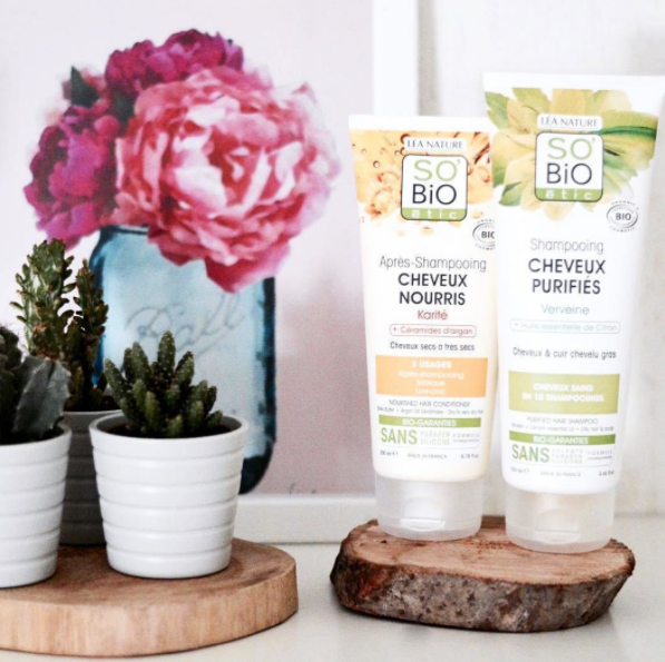 SO´BIO étic Šampon argan pro lesk pro normální až suché vlasy 250 ml.