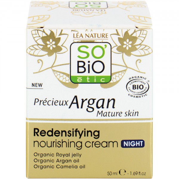 SO´BIO étic Gel-krém Aloe vera — hydratace a svěžest 24h 50 ml.