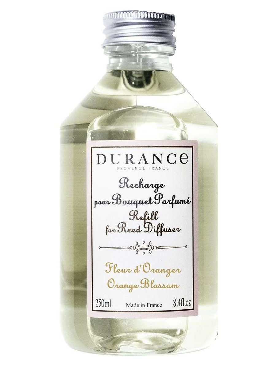 DURANCE Náplň náhradní pro vonnou dekoraci Květy Pomeranče 250 ml.