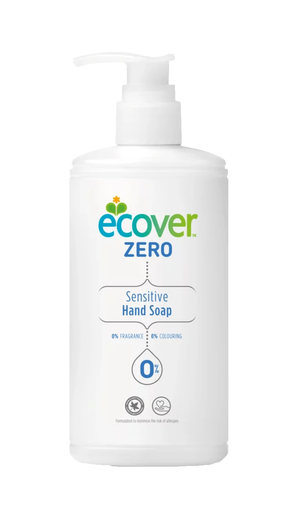 ECOVER ZERO Tekuté mýdlo SENSITIVE 250 ml.