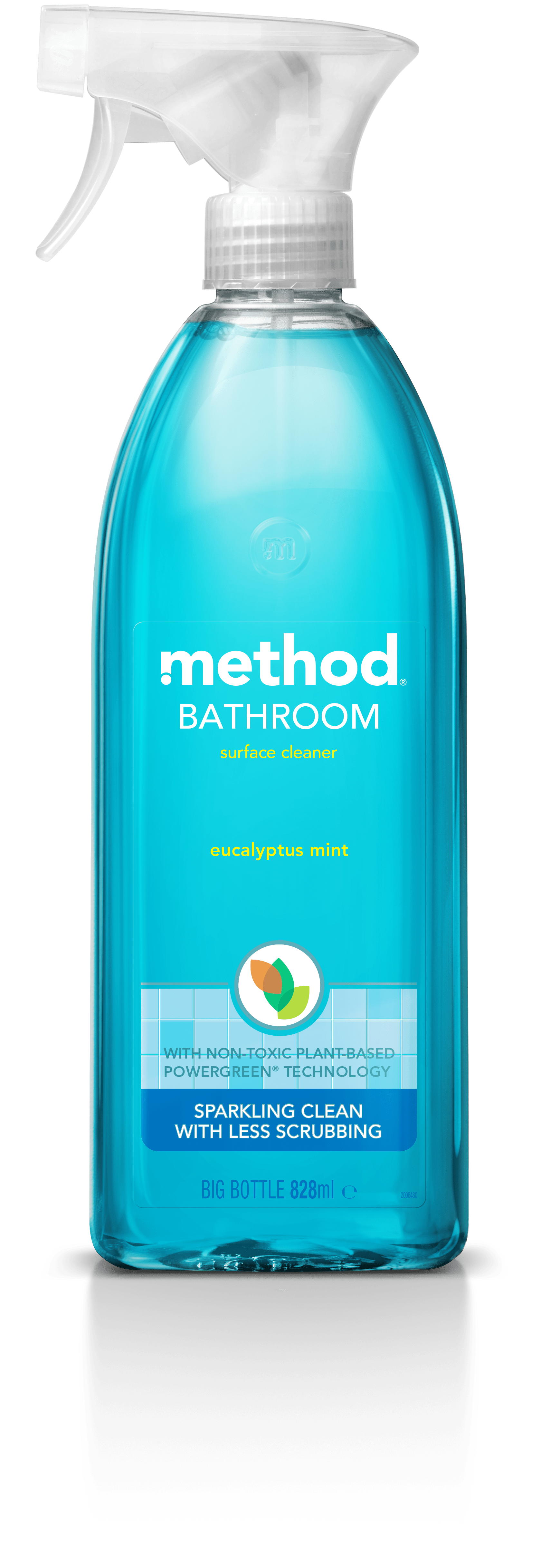METHOD Čistič koupelen Eukalyptus a máta 830 ml.