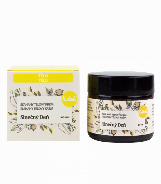 KVITOK Tělový šlehaný krém Slunečný den - 60 ml.
