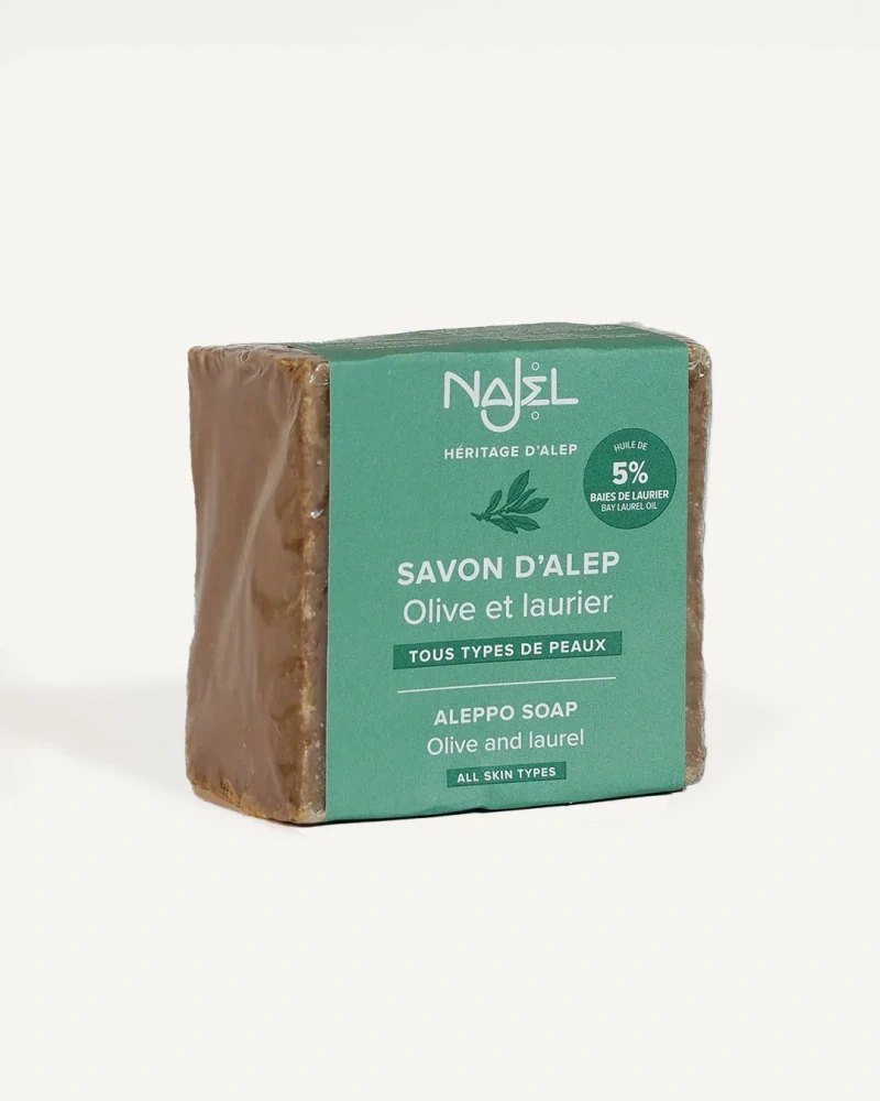 NAJEL Syrské mýdlo z Aleppo 5% - 190 gr.