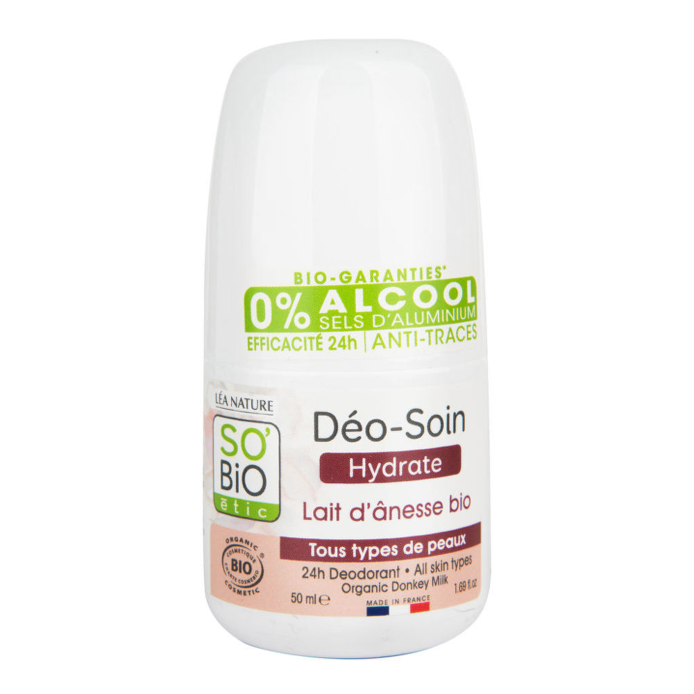 SO´BIO étic Deodorant přírodní 24h vyživující s arganovým olejem 50 ml.