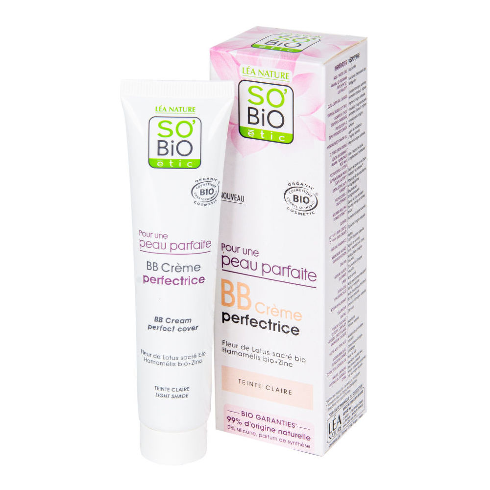 SO´BIO étic BB krém pro dokonalou pleť Light 40 ml.