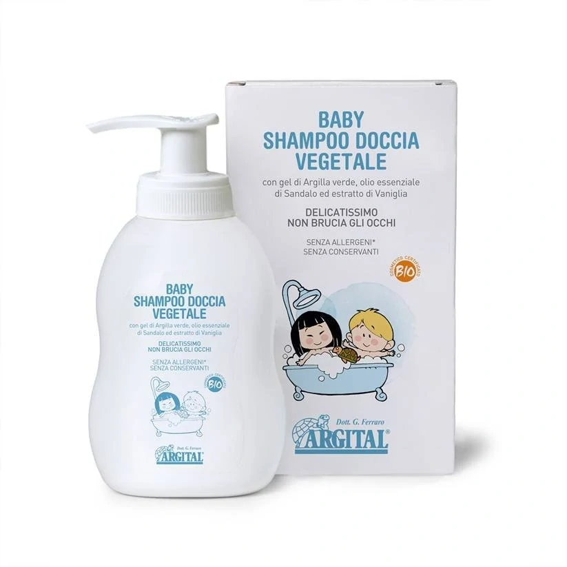 ARGITAL Baby hypoalergenní sprchový šampon - 250 ml.