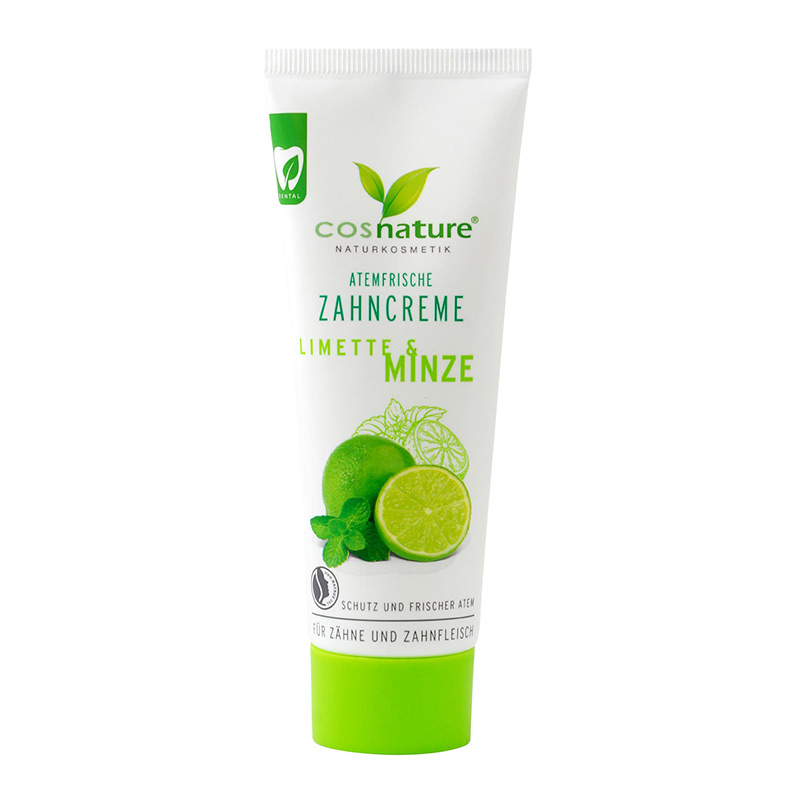 COSNATURE Zubní pasta Limetka a Máta 75 ml.