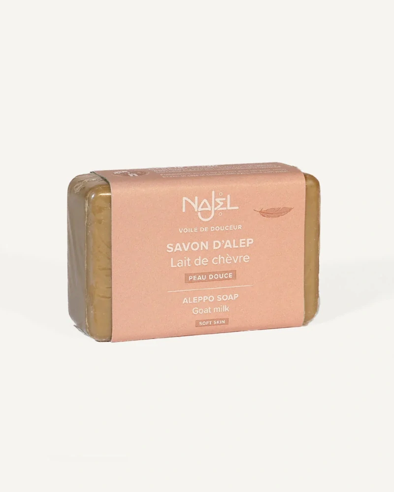 NAJEL Syrské mýdlo z Aleppo s kozím mlékem - 100 gr.
