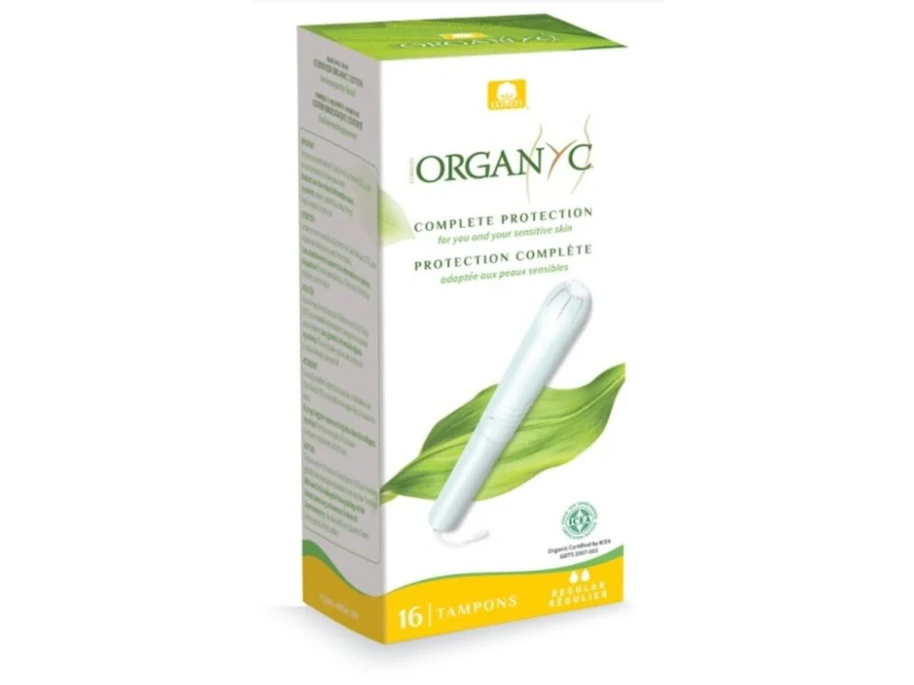 ORGANYC Tampóny Regular s aplikátorem 16 ks