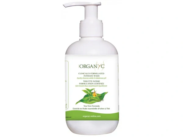 ORGANYC Gel na intimní hygienu Tea Tree 250 ml.