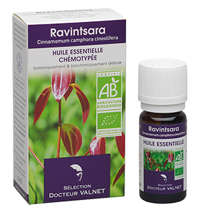 DOCTEUR VALNET Éterický olej BIO extrakt Ravintsara 10 ml.