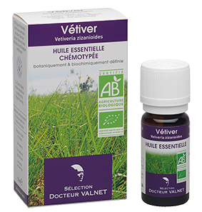 DOCTEUR VALNET Éterický olej BIO Vetiver 10 ml.