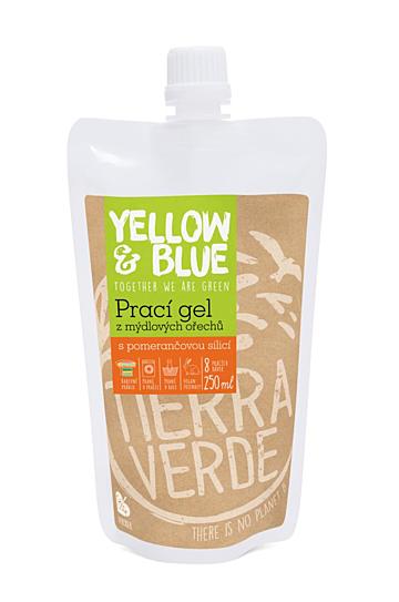 TIERRA VERDE Prací gel Pomeranč 250 ml.