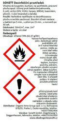 SONETT Desinfekční prostředek ve spreji 100 ml.