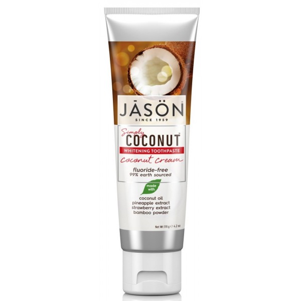 JASON Zubní pasta bělící Simply coconut - 125 gr.