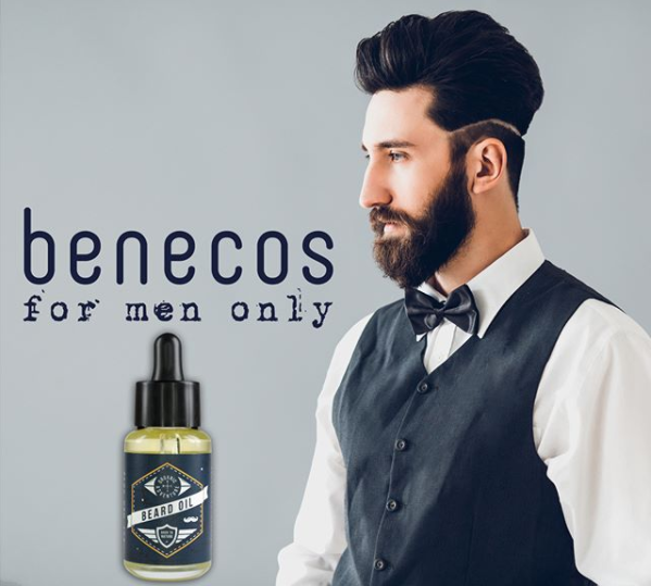 BENECOS Sprchový gel a šampon 3 v 1 - 200 ml.