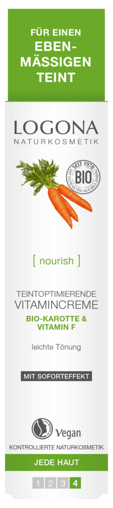 LOGONA Vitamínový krém KAROTKA 30 ml.