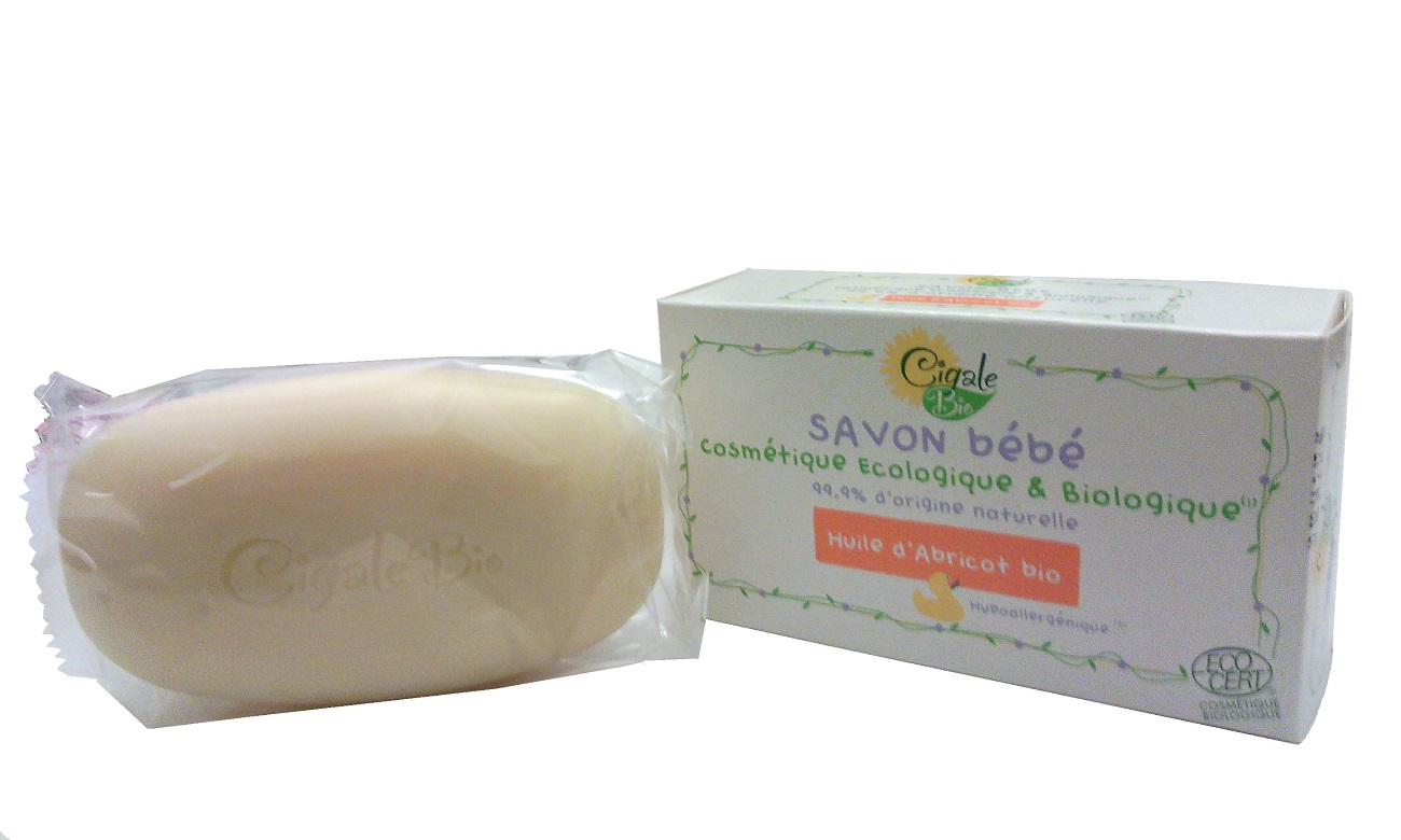 CIGALE BIO Hypoalergenní mýdlo BABY s BIO meruňkovým olejem 100 gr.