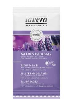 LAVERA Body SPA Koupelová sůl Bio Levandule - Bio Aloe Vera 80 gr.
