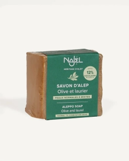 NAJEL Syrské mýdlo z Aleppo 12% - 200 gr.