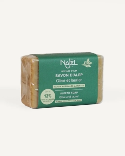 NAJEL Syrské mýdlo z Aleppo 12% - 100 gr.