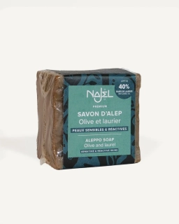 NAJEL Syrské mýdlo z Aleppo 40% - 185 gr.
