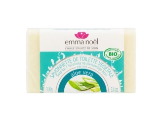 Rostlinné mýdlo Bio Aloe vera 100 gr. - EMMA NOËL