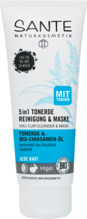 SANTE 5v1 Čistící matující krém a maska 100 ml.