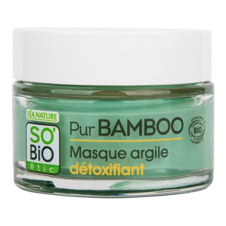 SO´BIO étic Detoxikační pleťová maska s jílem Pur Bamboo 50 ml.