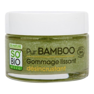 SO´BIO étic Peeling hluboce čistící Pur Bamboo 50 ml.