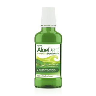 ALOEDENT Ústní voda s aloe verou 250 ml.