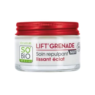 SO´BIO étic Krém noční rozjasňující proti vráskám Lift'Grenade 50 ml.