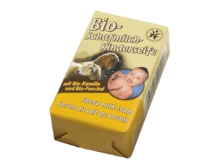 SALING Mýdlo z ovčího mléka pro děti 100 gr.