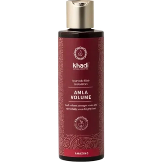 KHADI Šampon AMLA pro objem ajurvédský 200 ml.