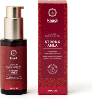 KHADI Vlasový olej AMLA ajurvédský 200 ml.