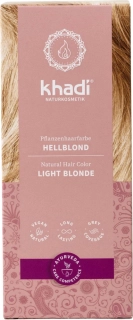 KHADI rostlinná Barva na vlasy světlá blond 100 gr.