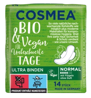 COSMEA Vložky Ultra Normal s křidélky 14 ks