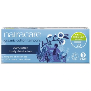 NATRACARE Tampóny Regular 20 ks
