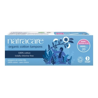 NATRACARE Tampóny Super PLUS 20 ks